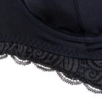 Close up hem view of brassiere